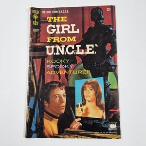 Gold Key The Girl From UNCLE No 5 October 1967 Vintage Spy Comic April Dancer